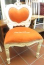 古典復古白手工造型椅